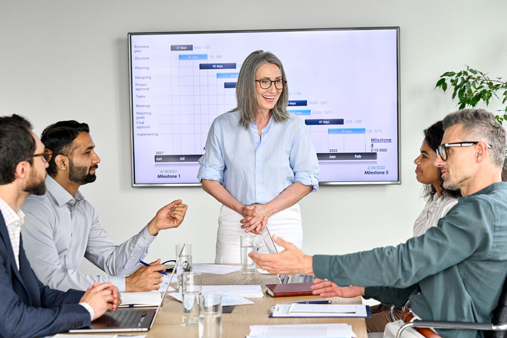 Change management and training session for ERP adoption