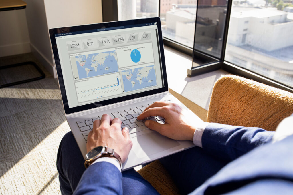 Microsoft Dynamics 365 Sales CRM interface